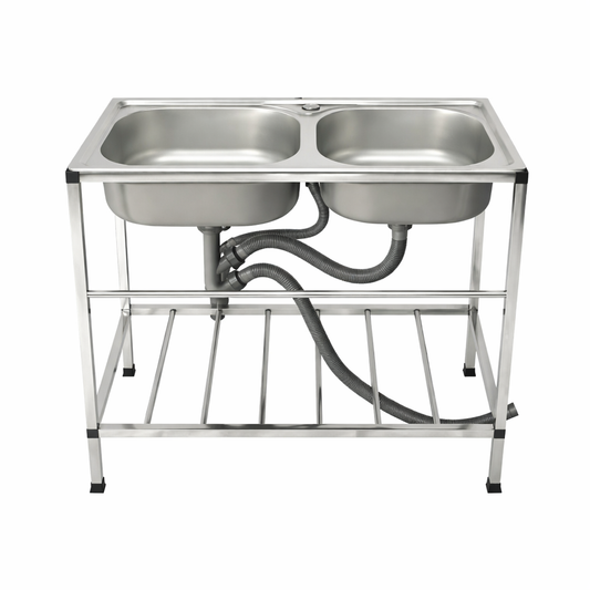 Мивка с 2 корита 75х40