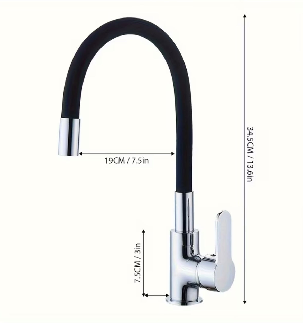 Смесител черен