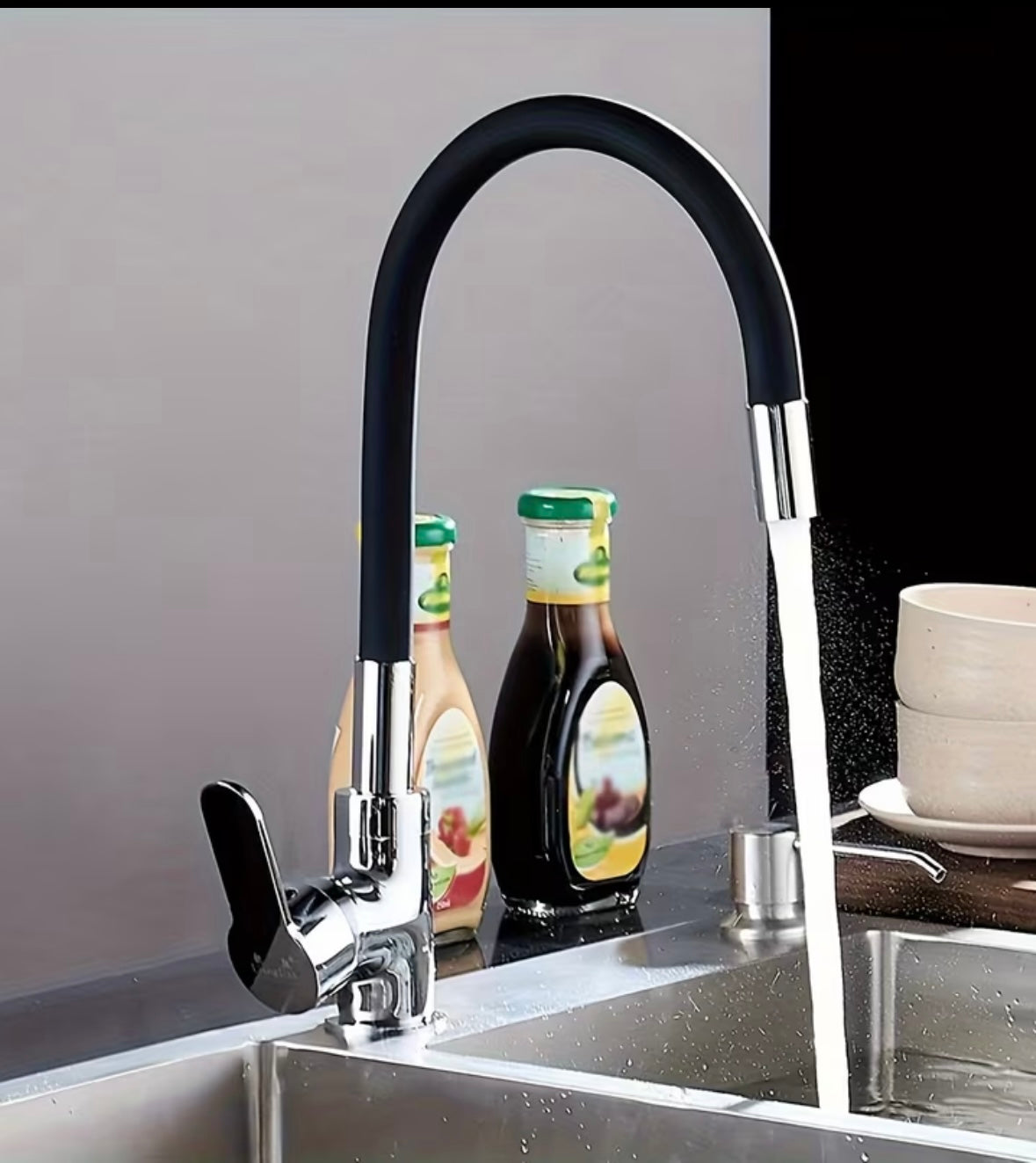 Смесител черен